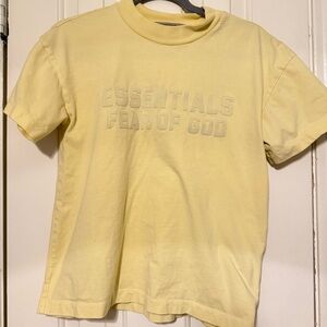 Essentials Kids Yellow T-Shirt